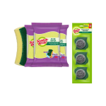 SCOTCH BRITE SCRUB SPONGE 3PCS