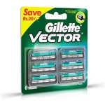 GILLETTE VECTOR+ BLADE 6N 190/-