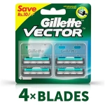 GILLETTE VECTOR+ BLADE 4N