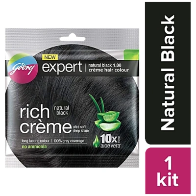 GODREJ COLOR POUCH RICH N-BLACK/1