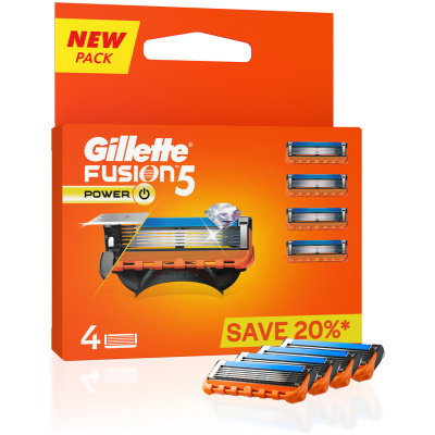 GILLETTE FUSION 5 POWER BLADE 4N