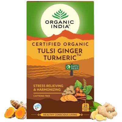 ORGANIC TEA BAG GINGER TURMERIC