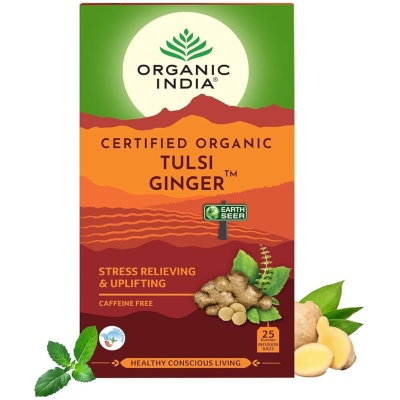 ORGANIC TEA BAG TULSI GINGER