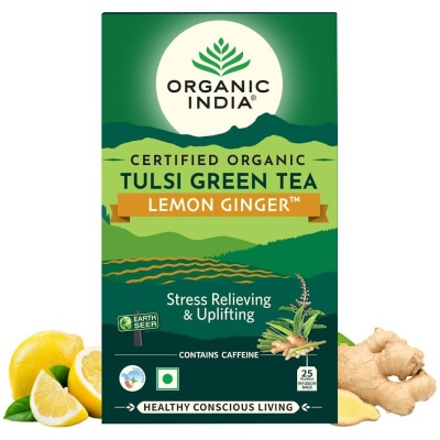 ORGANIC TEA BAG LEMON GINGER