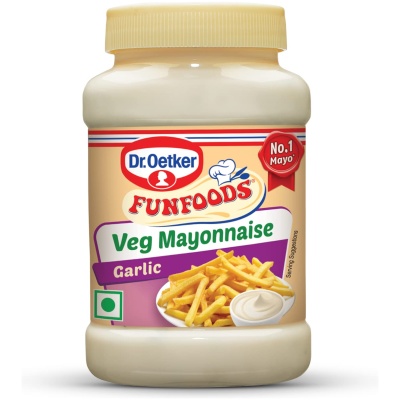 FUNFOODS VEG MAYO GARLIC 250G