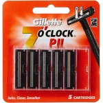 GILLETE BLADE 7’O CLOCK 5PC