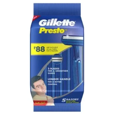 GILLETE PRESTO 4+1