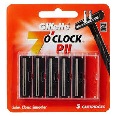 GILLETTE 7 O'CLOCK PII BLADE 5N