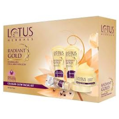LOTUS FACIAL KIT RADIANT GOLD/B