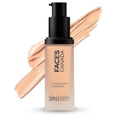 FACES 3IN1 FOUNDATION HD COVERAGE /021 30ML